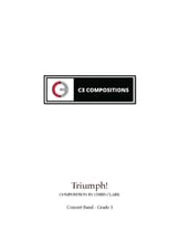 Triumph! Concert Band sheet music cover